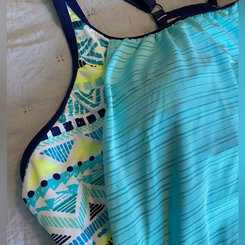 ZERO X-POSUR Swimwear Size 2X tankini top